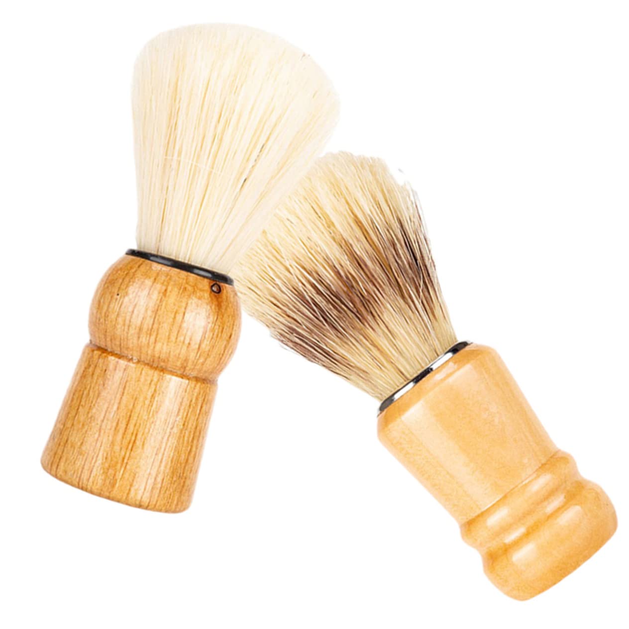 minkissy 8 Pz Spazzola Per Barba Spazzola Da Barba Per Uomo Pennello Da Da Pennello Da in Tasso Rasatura Da Spolverino Di Legno Viaggiare Cosmetico