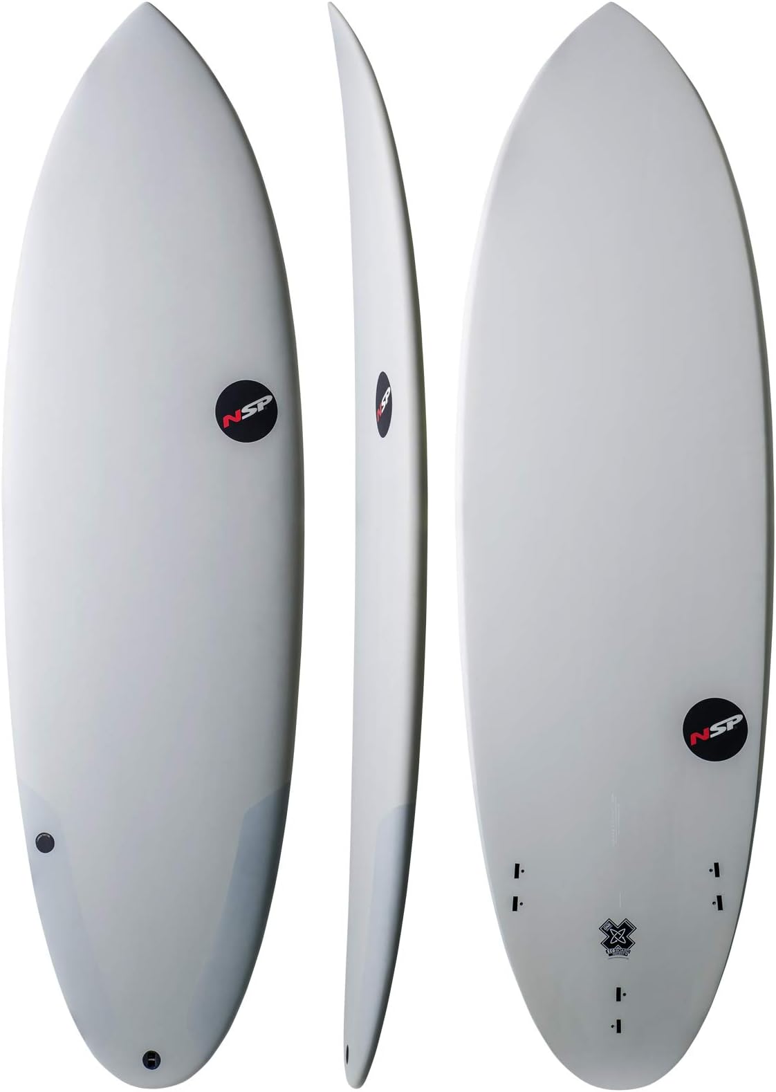 NSP PROTECH EPOXY Hybrid Surfboard | FINS Included | Durable All Around Hybrid SURF Board