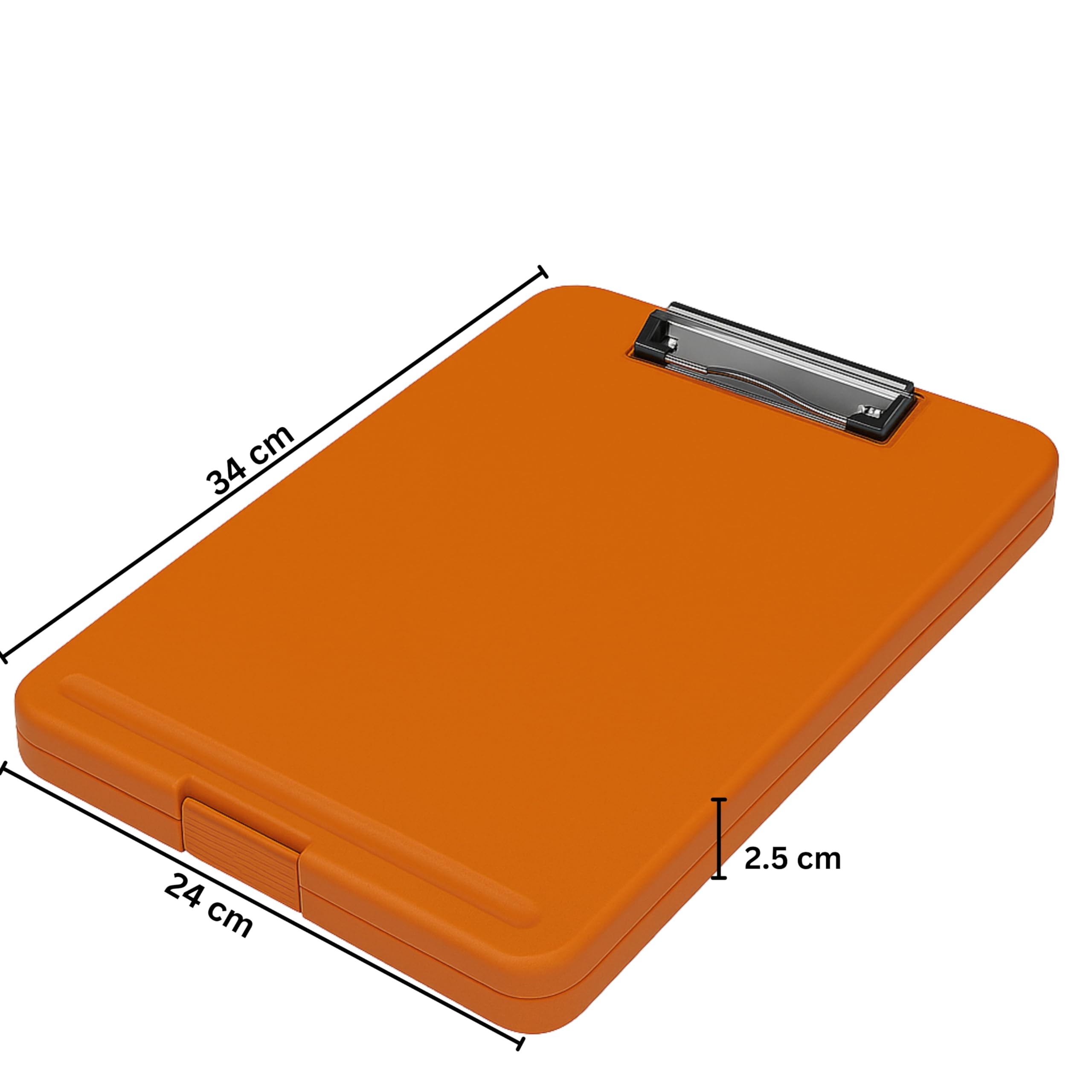 SPS Exampad - Portablocco in plastica formato A4, con portapenne, ideale per scuola, ufficio, viaggi, perfetto per studenti e professionisti, scuola e ufficio