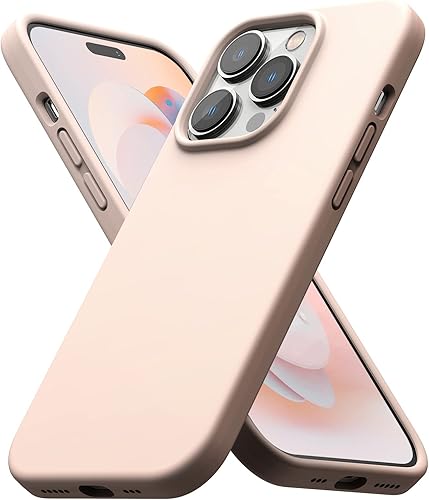 Ringke Funda de silicona compatible con iPhone 14 Pro de 6.1 pulgadas, funda de silicona de alta calidad, suave, delgada, ligera, a prueba de