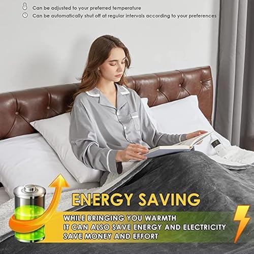 image for BOMOVA Heated Electric Blanket Queen Size, 84