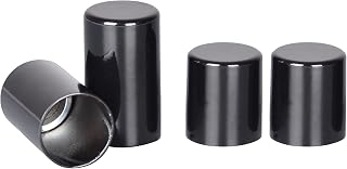 FHV 4pcs Docking Hardware Covers Kit Compatible for Harley Touring Street Glide, Electra Glide, Road Glide, Road King 2009-2021 (Black)