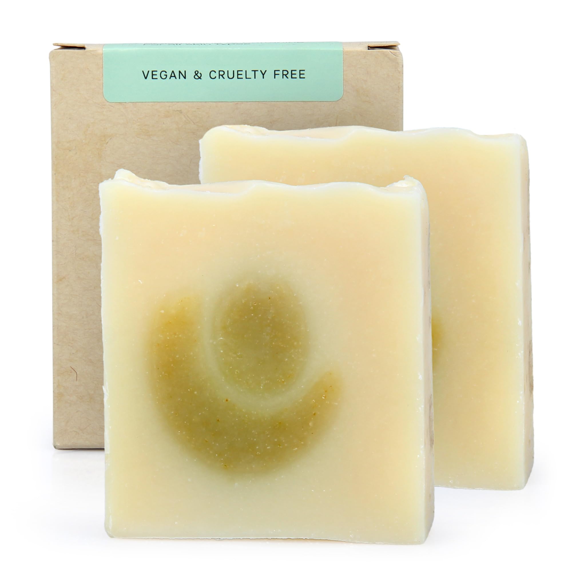 Aloe Vera Soap Bar - Cold Processed, Natural, Soothing, Hydrating for Men & Women, Cruelty Free, Vegan, Handmade, Face & Body Wash for All Skin Types. (Pack of 2) 4.2 Oz Each