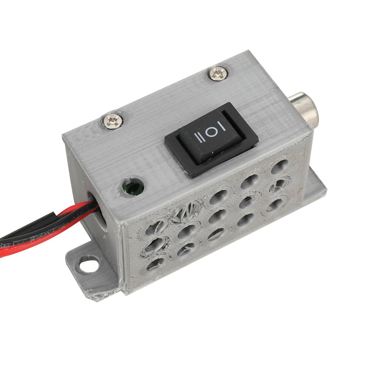 DC 12V Mini-Förderband Desktop Transportband Förderband, Mini-Frachtspur, automatischer Förderband, 500x100mm, Bandgeschwindigkeit 1.8-7.6CM/S