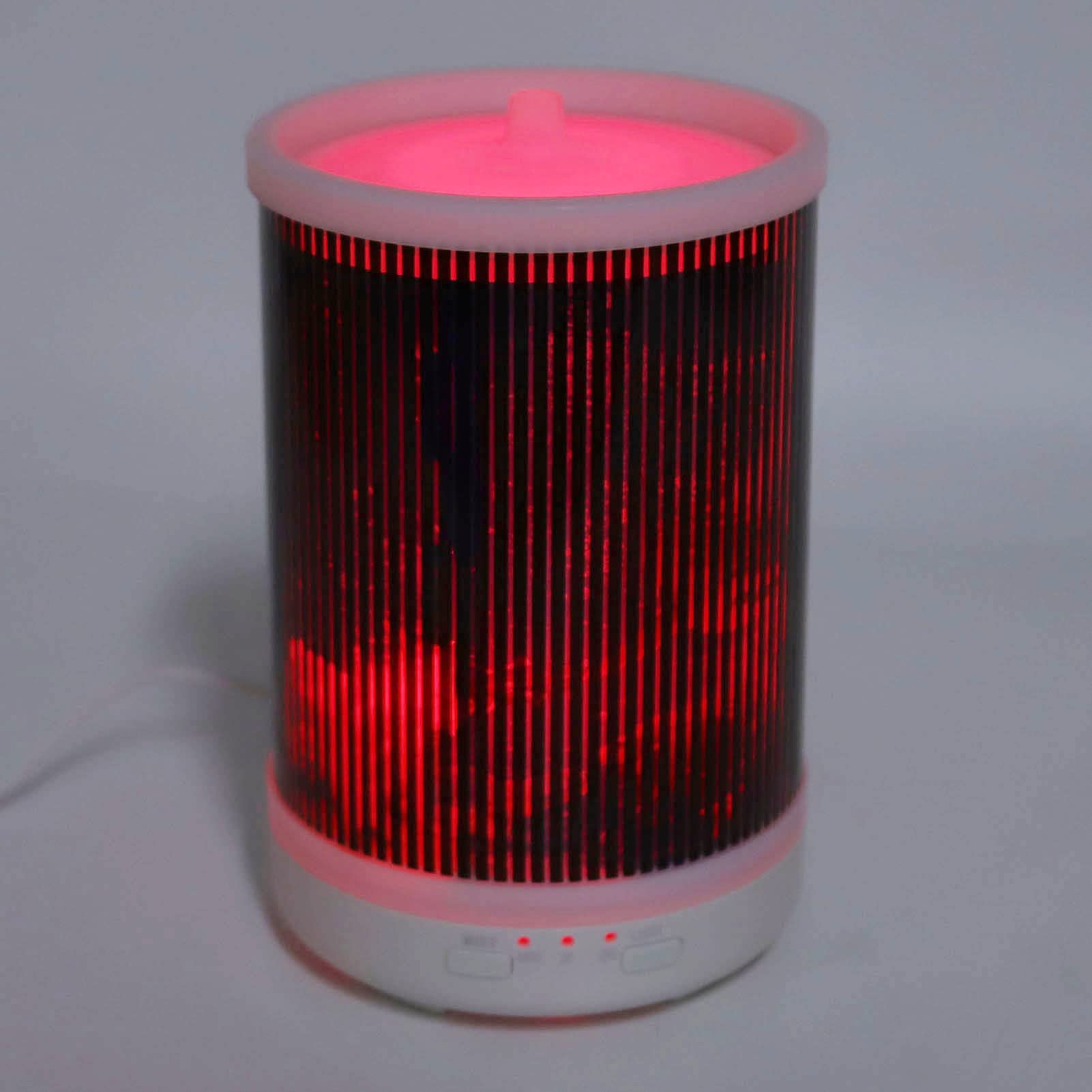 Diffuseur D'huiles Essentielles 250ml, Humidificateur D'aromathérapie avec Veilleuse LED Douce et Arrêt Automatique pour la Chambre à Coucher de la Maison (Prise UE)