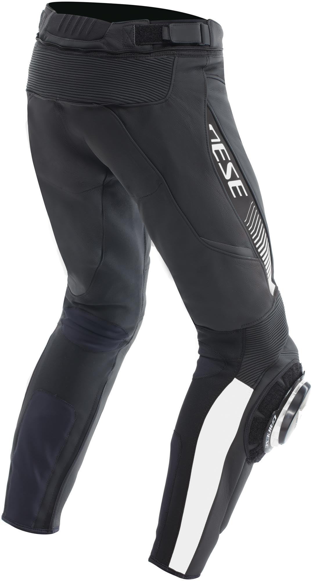 Dainese Super Speed S26 Skórzane spodnie motocyklowe, czarny/biały, 48