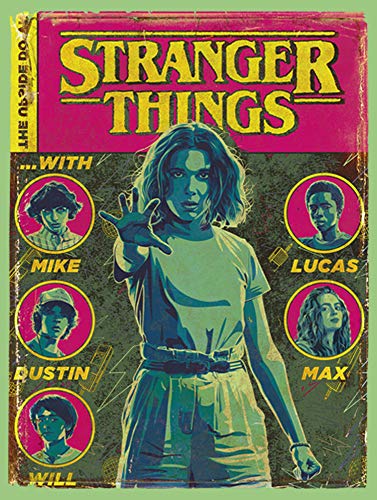 Fifth Sun Stranger Things Comic Cover Girls Short Sleeve Tee Shirt2