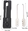 Lock Pick Tool Kit with Quick Deployment System, Stress Relief Toy for Outdoor Practice and Hobbyist Use (2-Piece Set)