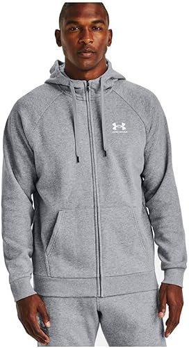 Miniatura 4 de Under Armour Sudadera con capucha UA Rival Fleece con cremallera completa para hombre