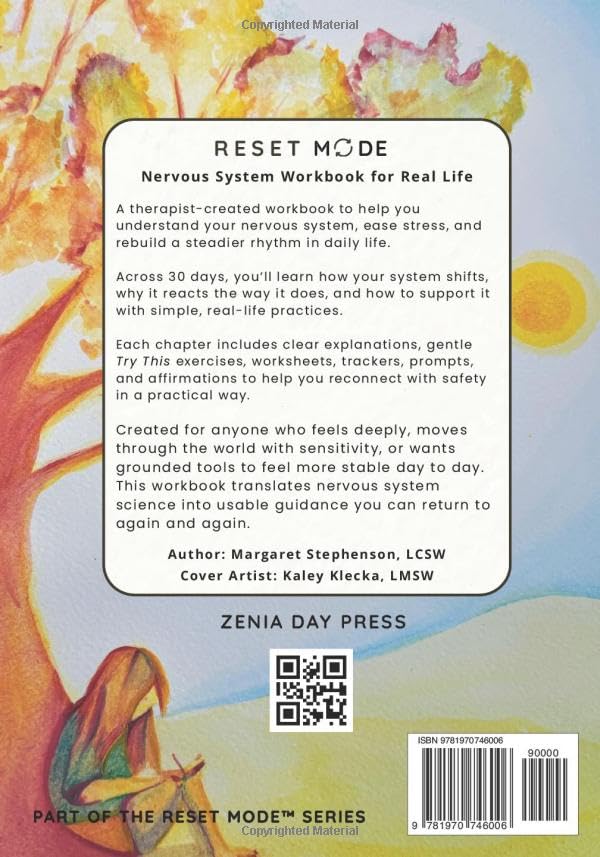 Reset Mode a 30-Day Nervous System Workbook: Gentle Practices to Help Sensitive Adults Restore Safety, Balance, and Calm (Reset Mode Nervous System Series) - Image 2