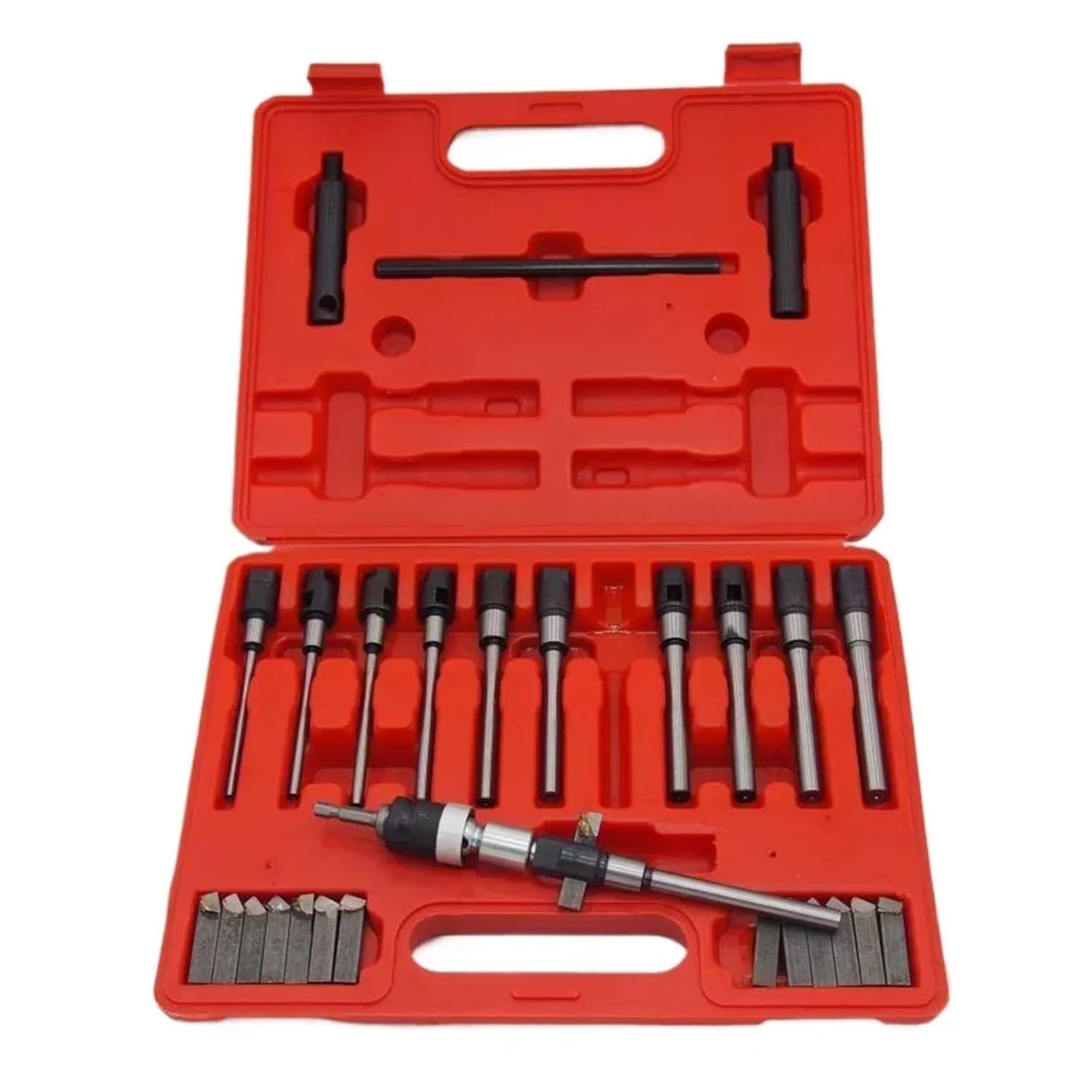 29 Pieces Valve Seat Single Side Reamer Adjustable Valve Reamer Single Side Boring Tool
