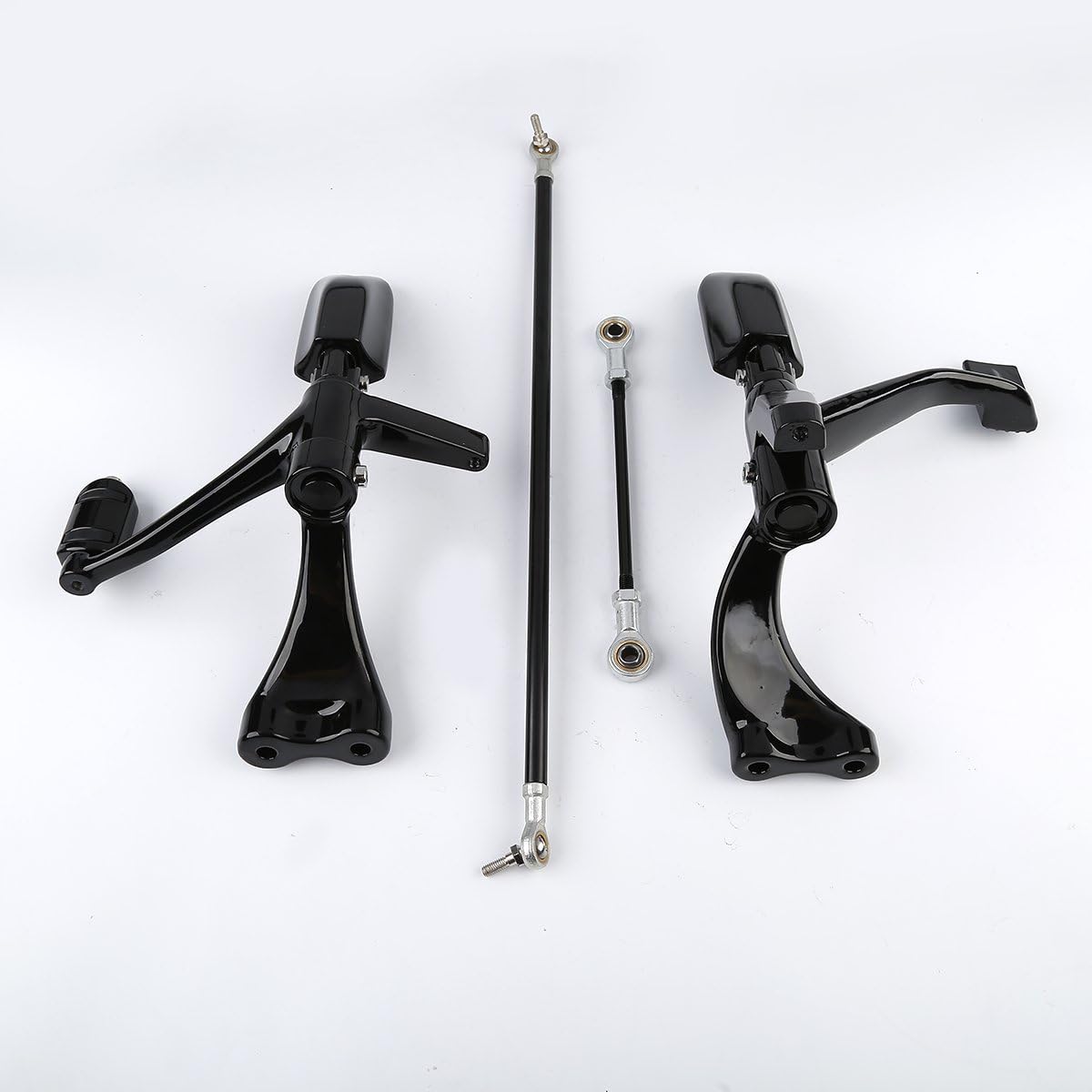 XMT-MOTO Forward Control Pegs Linkages Levers Complete Kit For Harley Sportster 1200 883