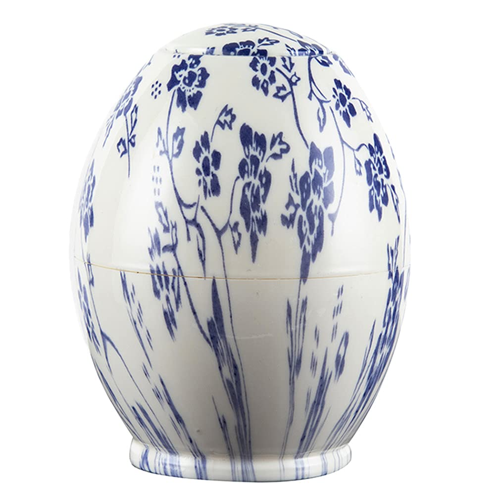 Portable Push- Type Toothpick Holder Toothpick Holder (Blue And White Porcelain)