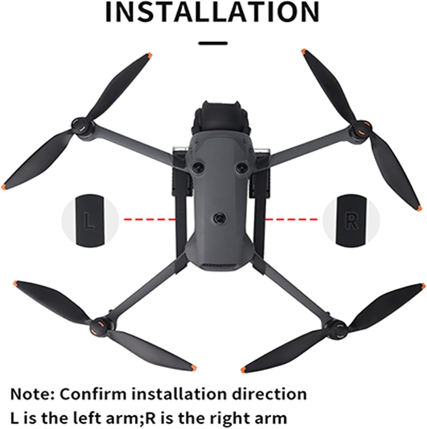 Drone Lights for DJI Mavic 4 Pro Night Flying, Searchlight Adjustable Brightness Flight Signal Lamp Fill Light Led Compatible with DJI Mavic 4 Pro Accessories