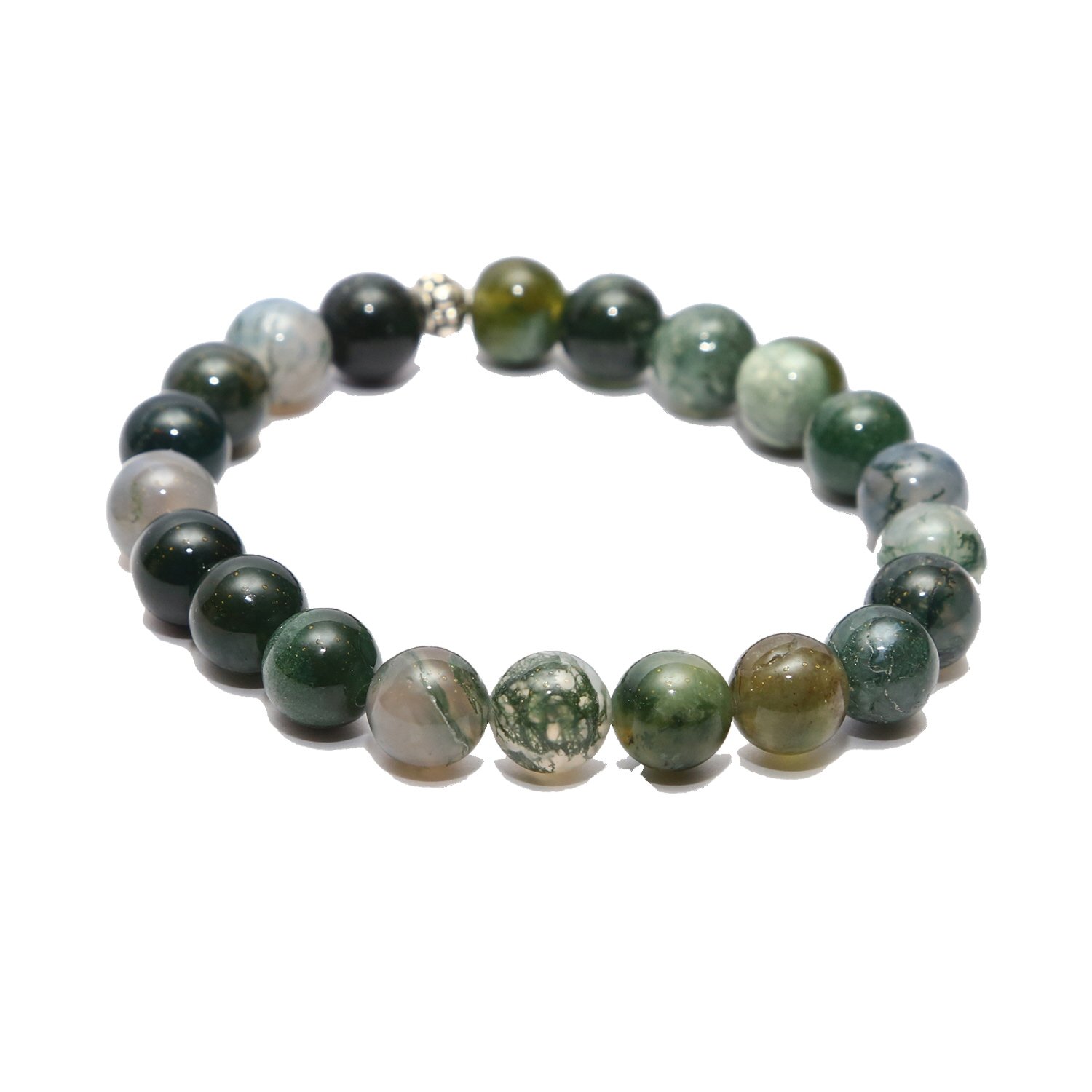 See full amazon price history chart for Aqeeqee natural Moss Agate (Stone of aims, targets) gemstone unisex bracelet Aqeeqee natural Moss Agate (Stone of aims, targets) gemstone unisex bracelet (B076F25R6S) Amazon Price History, Amazon Price Tracker