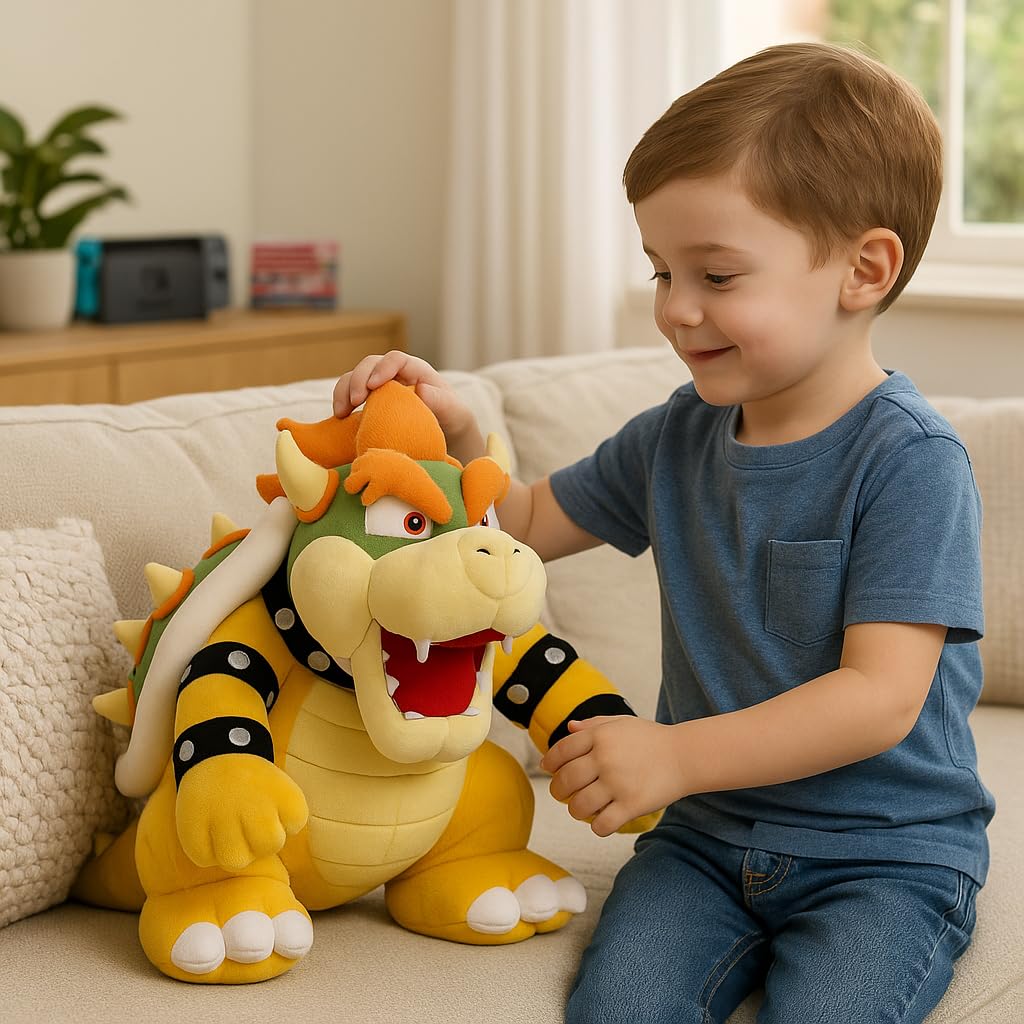 Nintendo Together+ - Peluche Super Mario - Bowser 36 cm