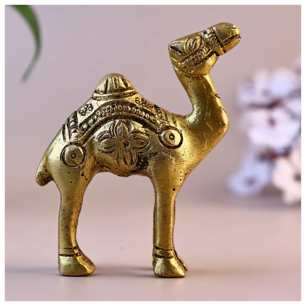 Buy Brass Camel Statue for Home & Office Decor | Vastu Symbol of