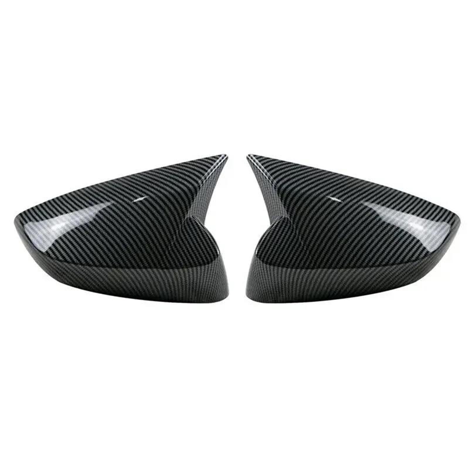 For Subaru For BRZ 2012 2013-2020 Car Rearview Side Mirror Cover Wing Cap Sticker Exterior Door Case Trim Carbon(Carbon)