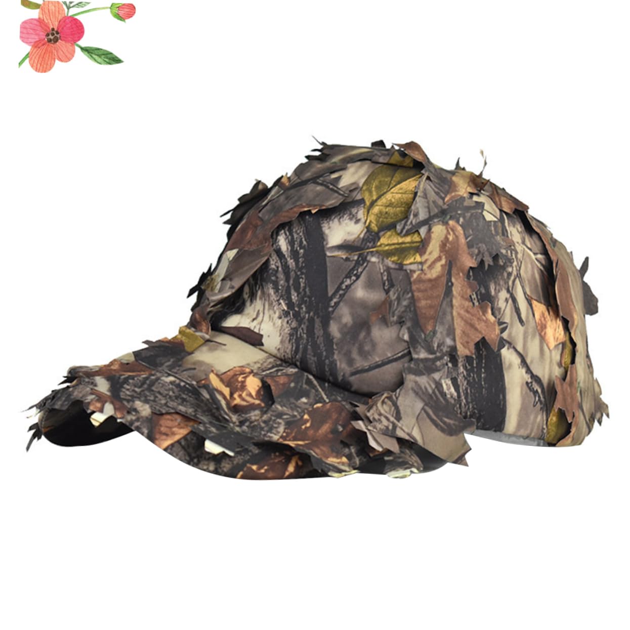 Beaupretty Gorra De Béisbol De Camuflaje Gorra De Beisbol Tapa Sombrero para El Sol Ancho Cubrir Cámping Bosque Largo Sombrero De Sol De Los Hombres Yellow