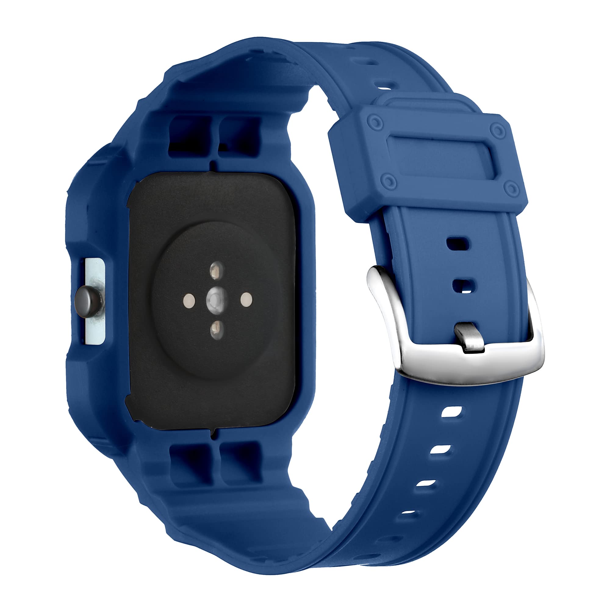 For Huami Amazfit GTS 1/2 / 3/4 One-piece Soft Silicone Replacement Watch Strap with Watch Case-image-47
