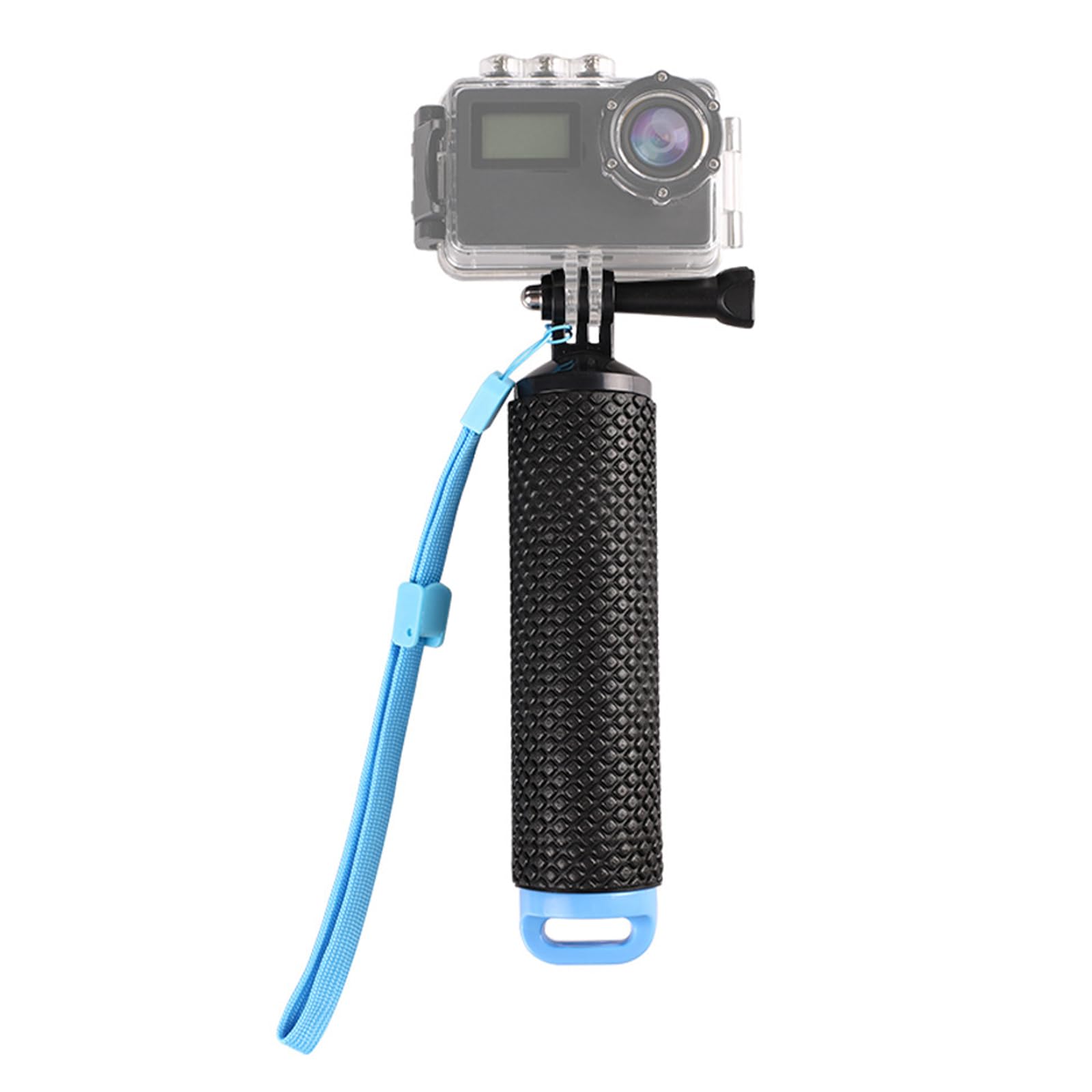 Pływający Uchwyt Dla Ręki I Nurkowania,Monopod Do Kamery Sportowej,Pływający Pod Wodą Akcesoria Do Chwytu Dłoni,Wodoszczelny Uchwyt Dłoni Z Regulowanym Paskiem Na Rękę,Niebieski,Kiuiom