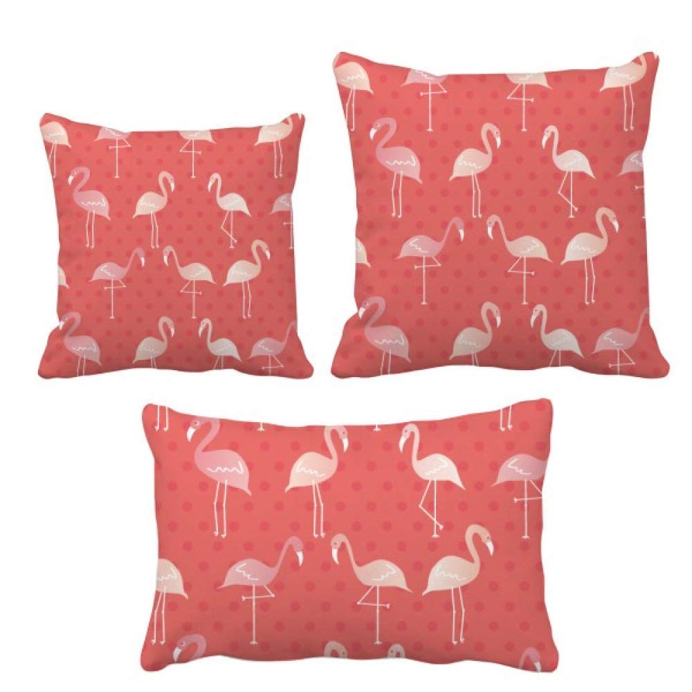 Coussin flamant rose avec insert pour rafraichir un canape terne deco de salon moderne ins