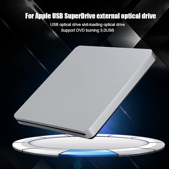Unidad externa DVD ultra delgada USB 3.0 Wendry miniatura 3