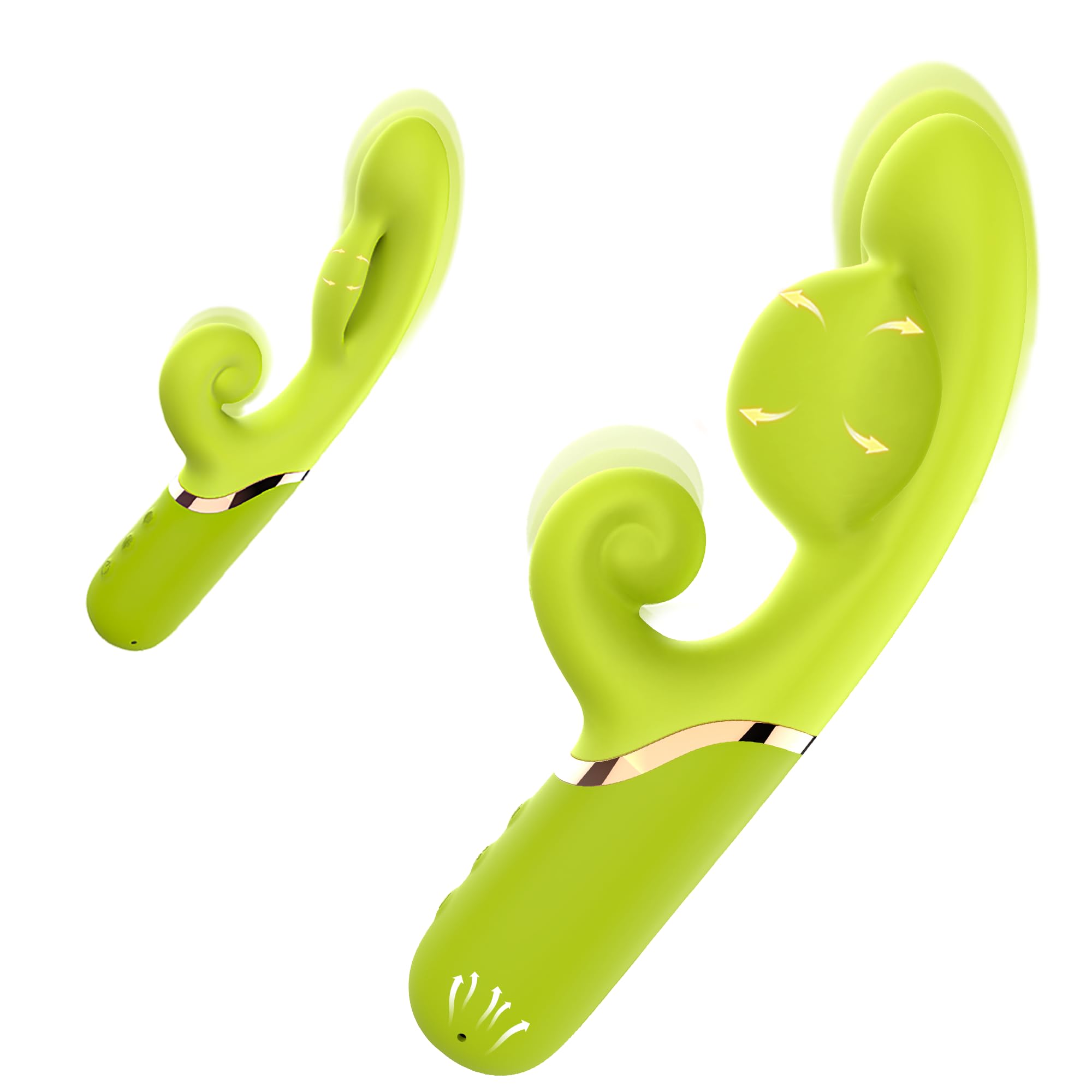 G-spot Vibrator Dildo Women Sex Toys - Adult Toys Inflatable Rabbit Vibrators for Vaginal Anal Expansion Stimulation with