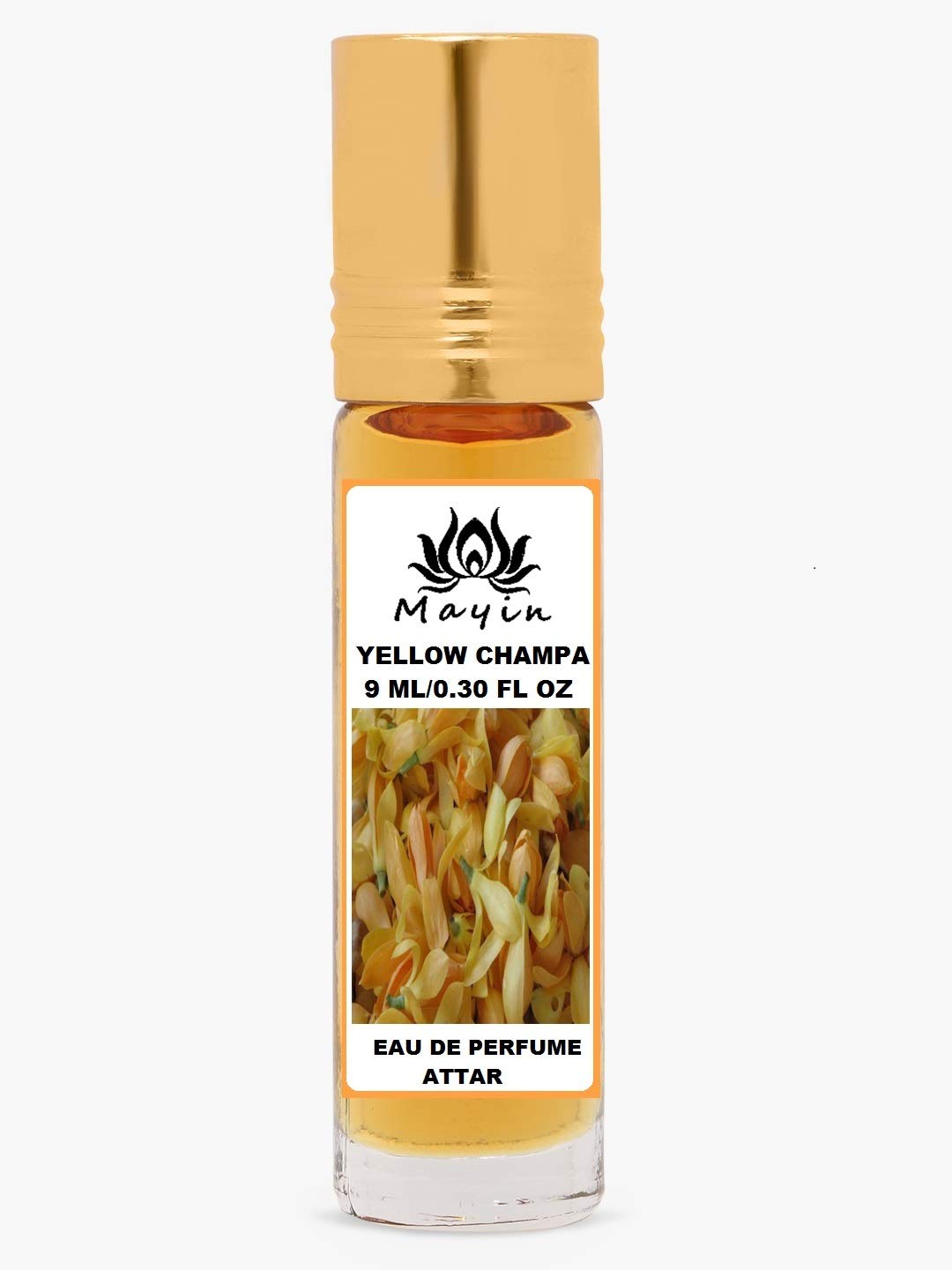 Yellow Champa Attar Perfume For Men & Women (9ml)