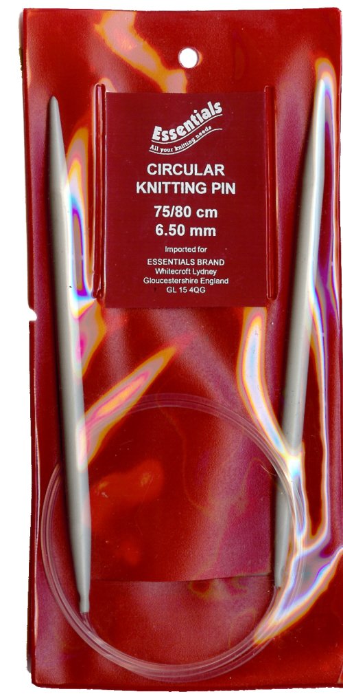 Whitecroft Essentials Circular Knitting Pin/Needle 75/80 6.50Mm