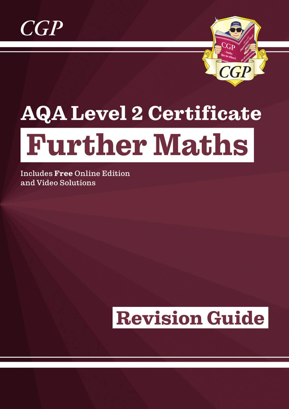 New Grade 9-4 AQA Level 2 Certificate: Further Maths - Revision Guide (with Online Edition) (CGP GCSE Maths 9-1 Revision)