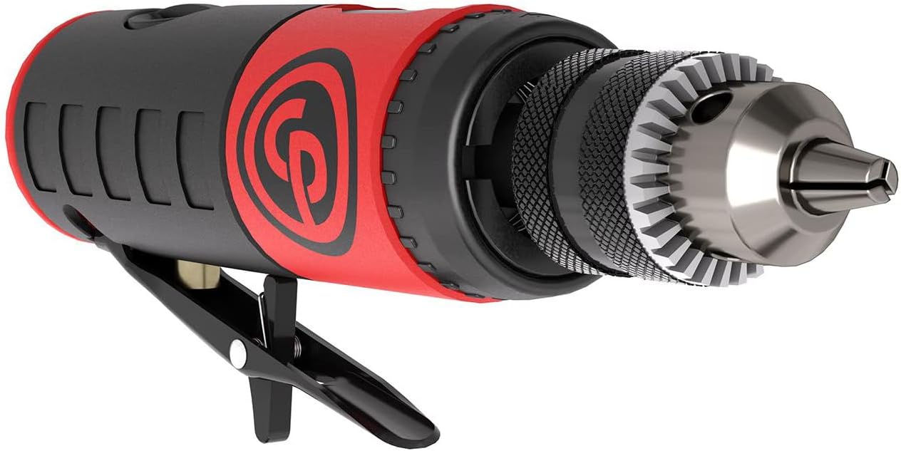 Chicago Pneumatic CP871CK - Kit - Air Tire Buffer 3/8 Inch (10 mm) Jacobs Chuck, Light Duty - High Speed, 0.47 HP / 350 W - 22000 RPM