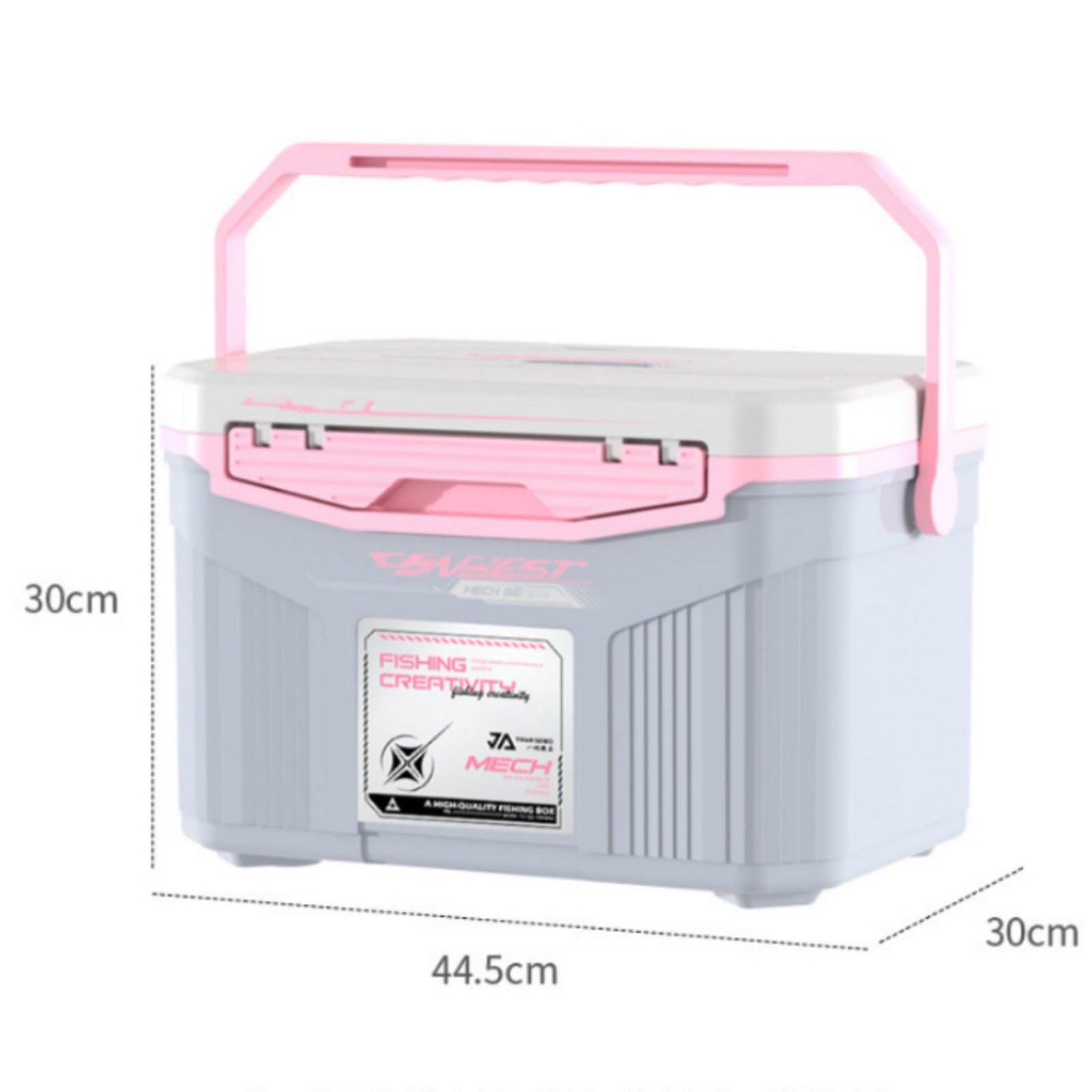 Qianly Ghiacciaia Portatile 18L Grande Capacità Box Termico da Pesca Leggero Contenitore Termico Rigido per Campeggiatori