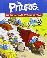 Historias de pitufos. La gran carrera de pitufomóviles 8499392350 Book Cover