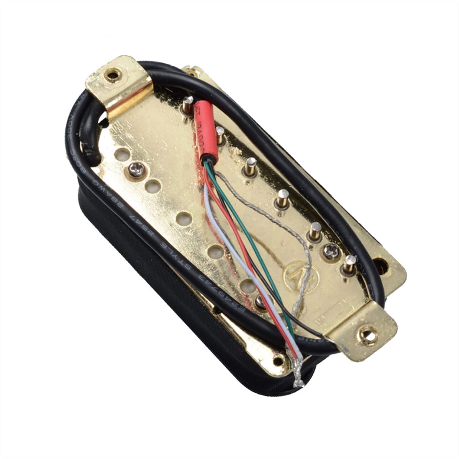 Gitara Elektryczna Podwójna Blok Pickup Sześć String Pickup Bezramowy Kremowy Żółty Dla Gibsona Przetworniki