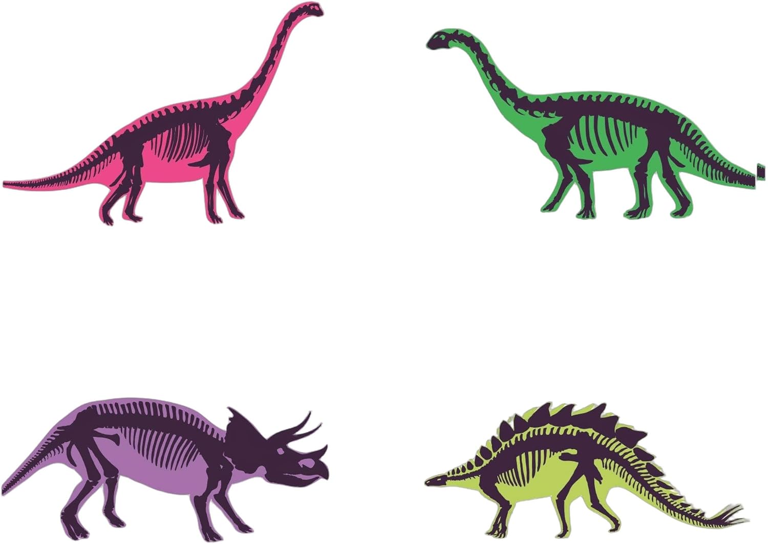 Dinosaur Greeting Cards Boxed Set - 24 Blank Thank You or Just Because Cards w/Envelopes - 8 Illustrated Realistic Designs on High-Quality Card Stock - Playful Novelty Stationery by RitzyRose