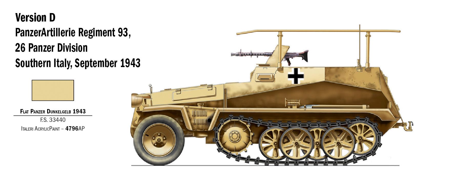 Italeri 7034S - Coche Especial 250/3
