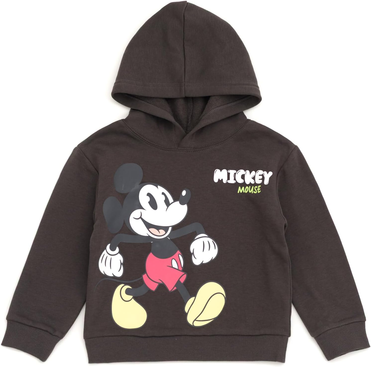 Disney Mickey Mouse Christmas Fleece Pullover Hoodie & Jogger Pants Outfit Set Newborn to Big Kid Sizes (0-3 Months - 14-16)