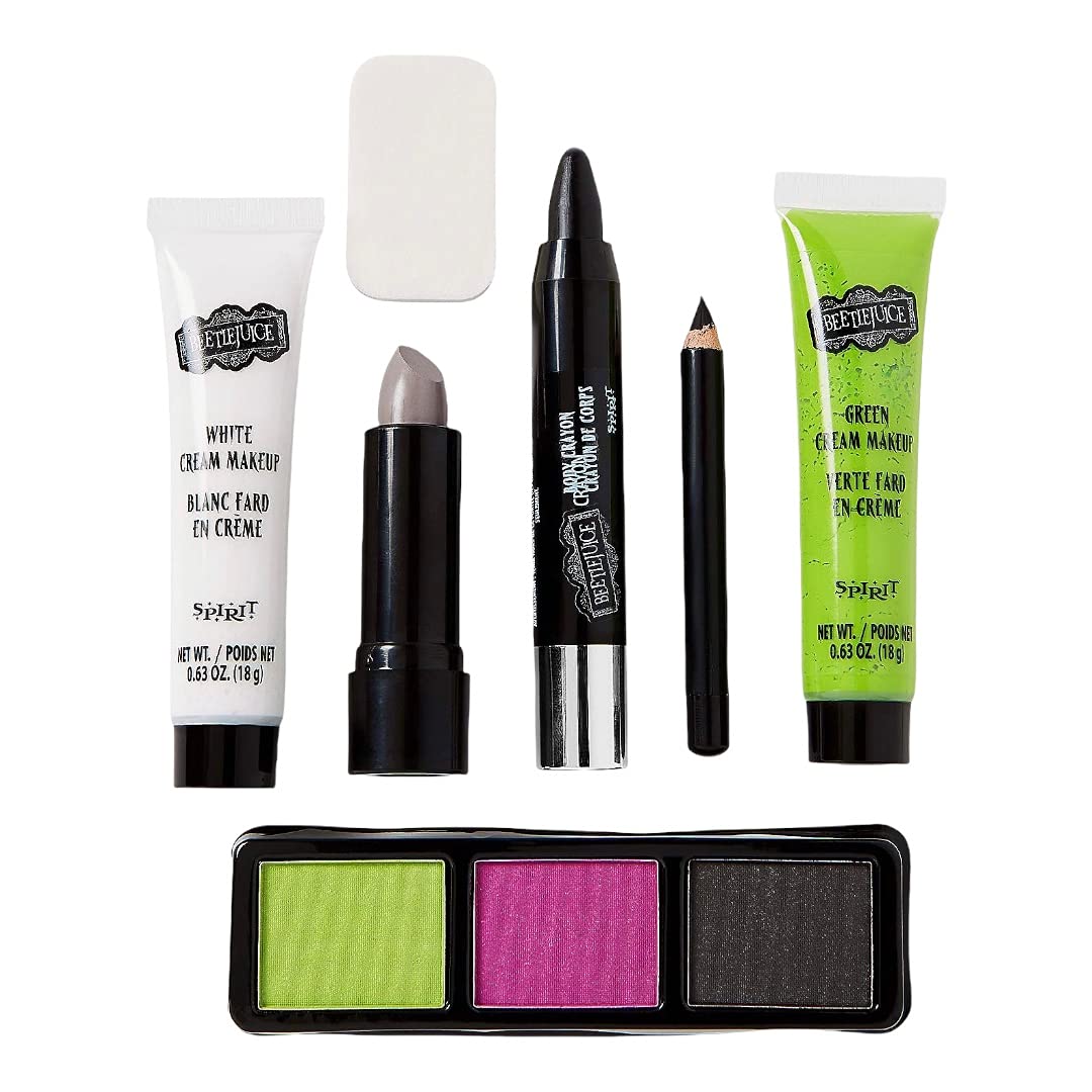 Adult Beetlejuice Costume (Beetlejuice Makeup Kit, One Size)