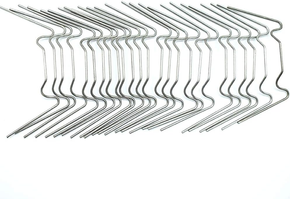 Mini Greenhouse Clips for Hanging 100Pcs Stainless Steel