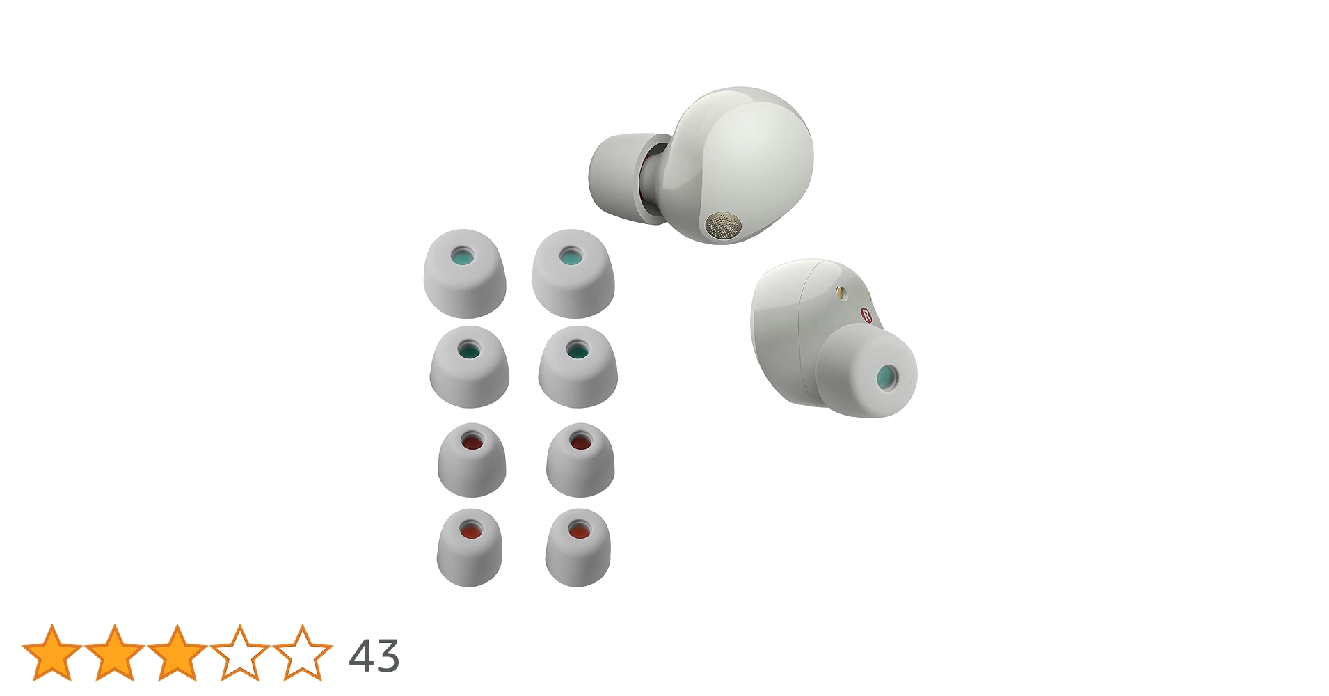 美品 SONY WF-1000XM5 ワイヤレスイヤホン 元箱•交換イヤーチップ 楽天市場】SONY WF-1000xm5 交換用 イヤホンカバー イヤーピース