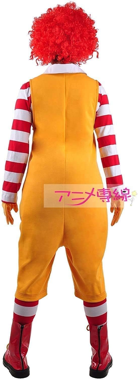 Amazon.co.jp: [Opmch_cos] マクドナルド ドナルド 風 マック 仮装