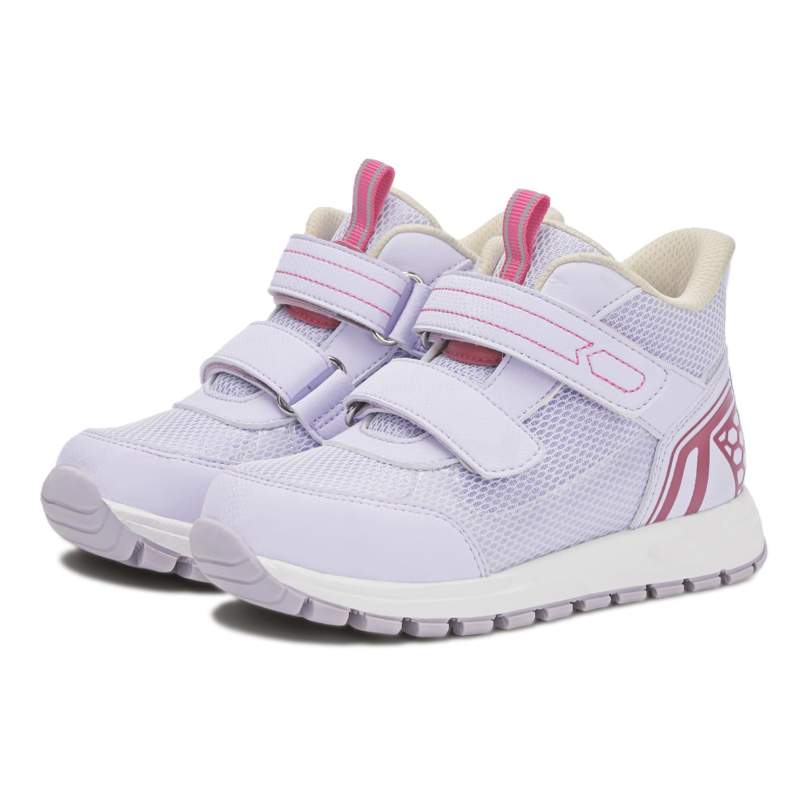 princepard Zapatos ortopédicos para niños pequeños con soporte de arco y tobillo, tenis correctivos de malla transpirable