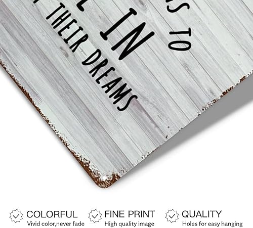 Vista 31 de LUIJORGY Letrero de metal con letras familiares con texto en inglés «The Mountains Are Calling And I Must Go», letrero de aluminio vintage