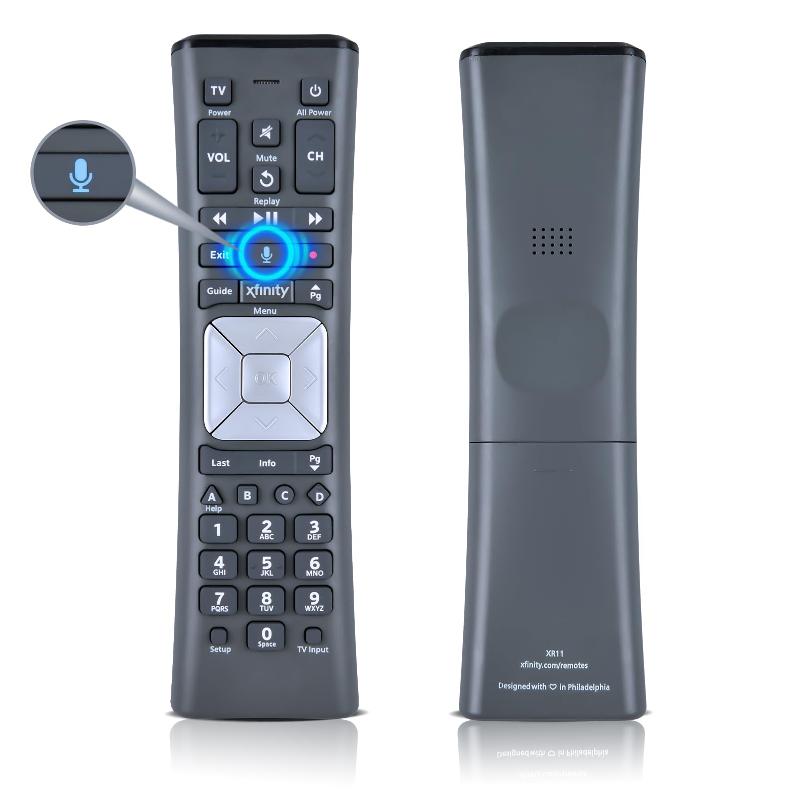 Amazon.com: HZIME XR11 Voice Remote Control Replacement Compatible