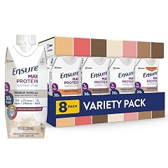 Ensure Max Protein Nutrition Shakes Variety Pack With 30g of Protein 1g of Sugar Nutrients to Support Immune