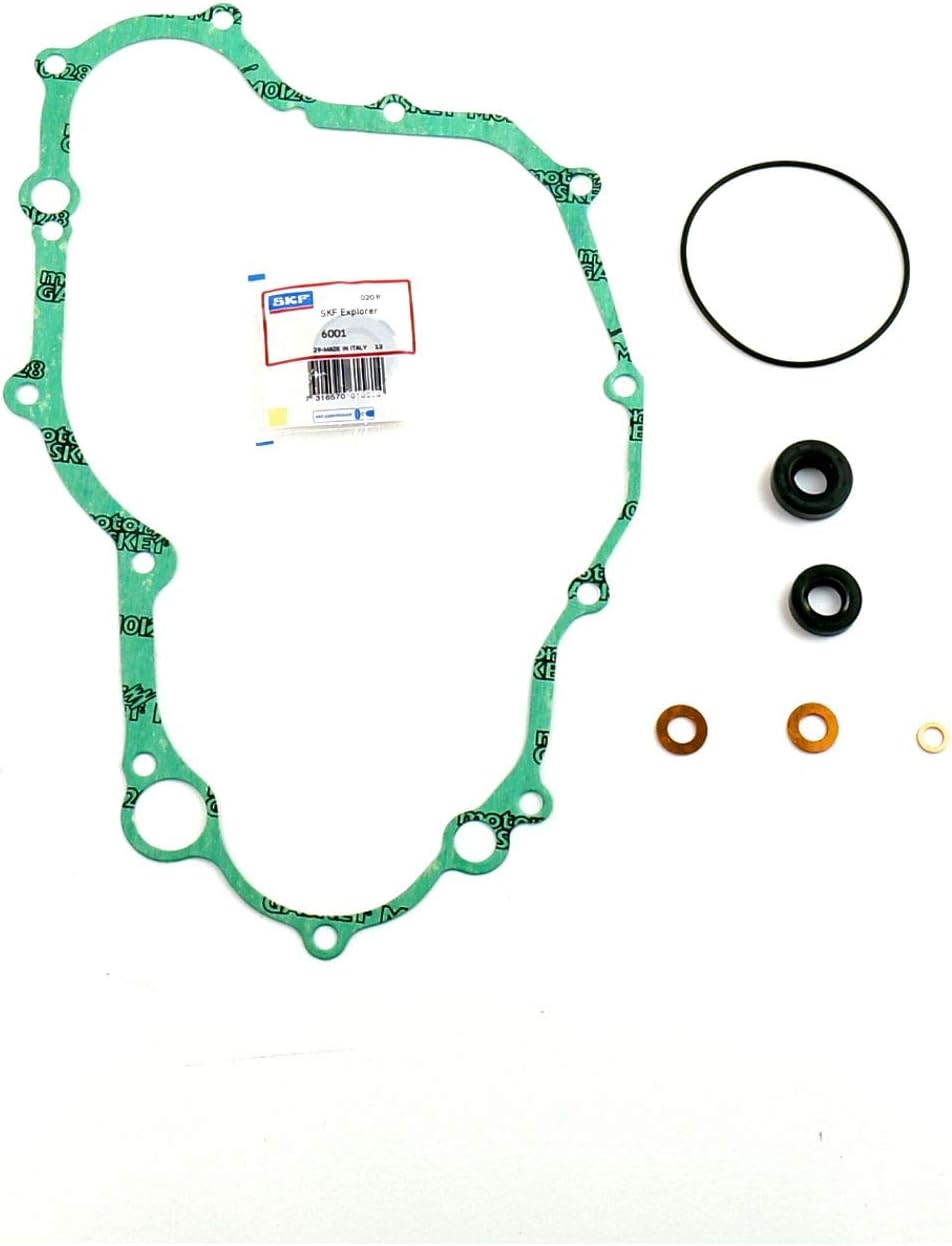 Water Pump Gasket Kit with Bearings for YAMAHA YZ 250 F 2001-2013, YAMAHA WR 250 F 2001-2011