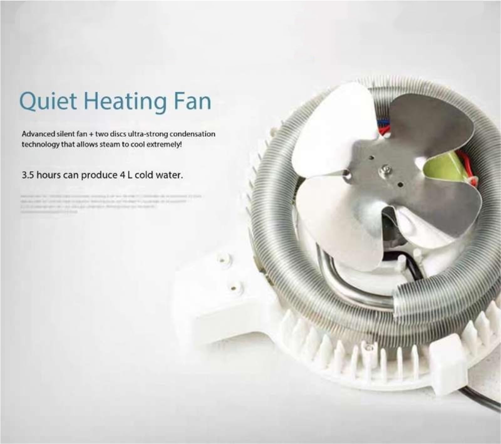 máquina destiladora de agua, 4L Destilador De Agua Tratamiento Purificador Filtro Pantalla Táctil Ajuste Tiempo 304 Electrodoméstico Inoxidable