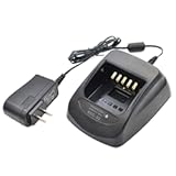KSC-32 Rapid Charger with Power Adapter Compatible with Kenwood Radio TH-D72A TK-2180 TK-3180 TK-5210 TK-5310 NX-5200 NX-5300 NX-5400 NX200 NX300 NX-410 NX-411 KNB-31 KNB-32 KNB-47 Battery Charging