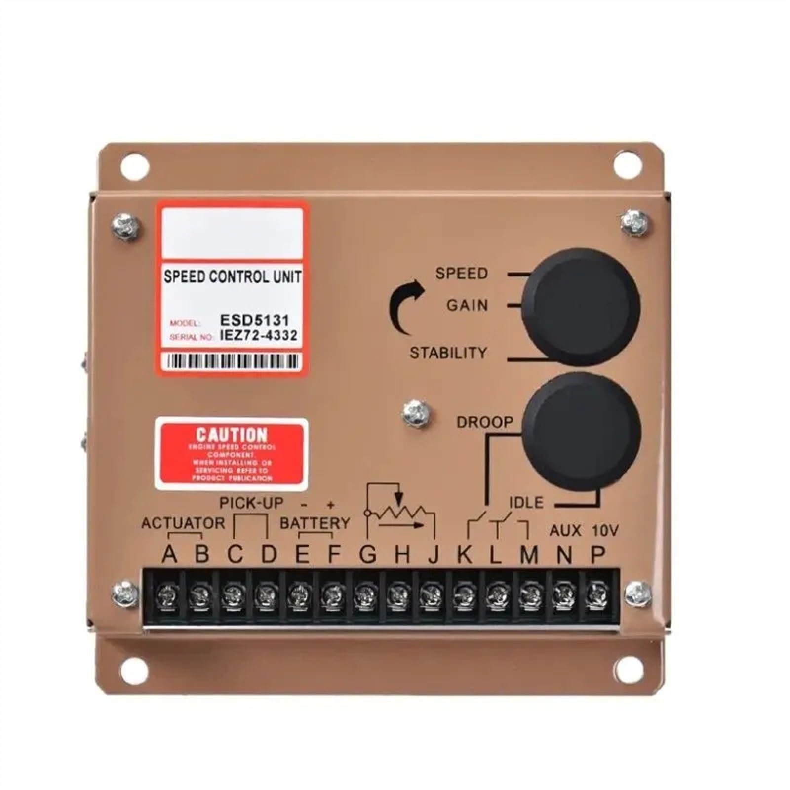 0P7BR328B ESD5131 Speed Control Module Generator Board